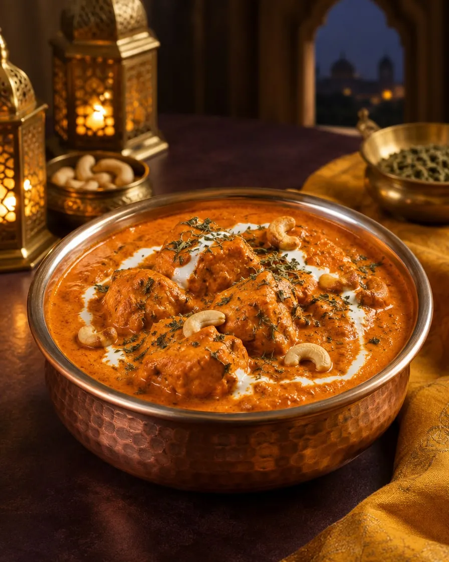 Butter Chicken (Demo-Bild, KI-erzeugt)