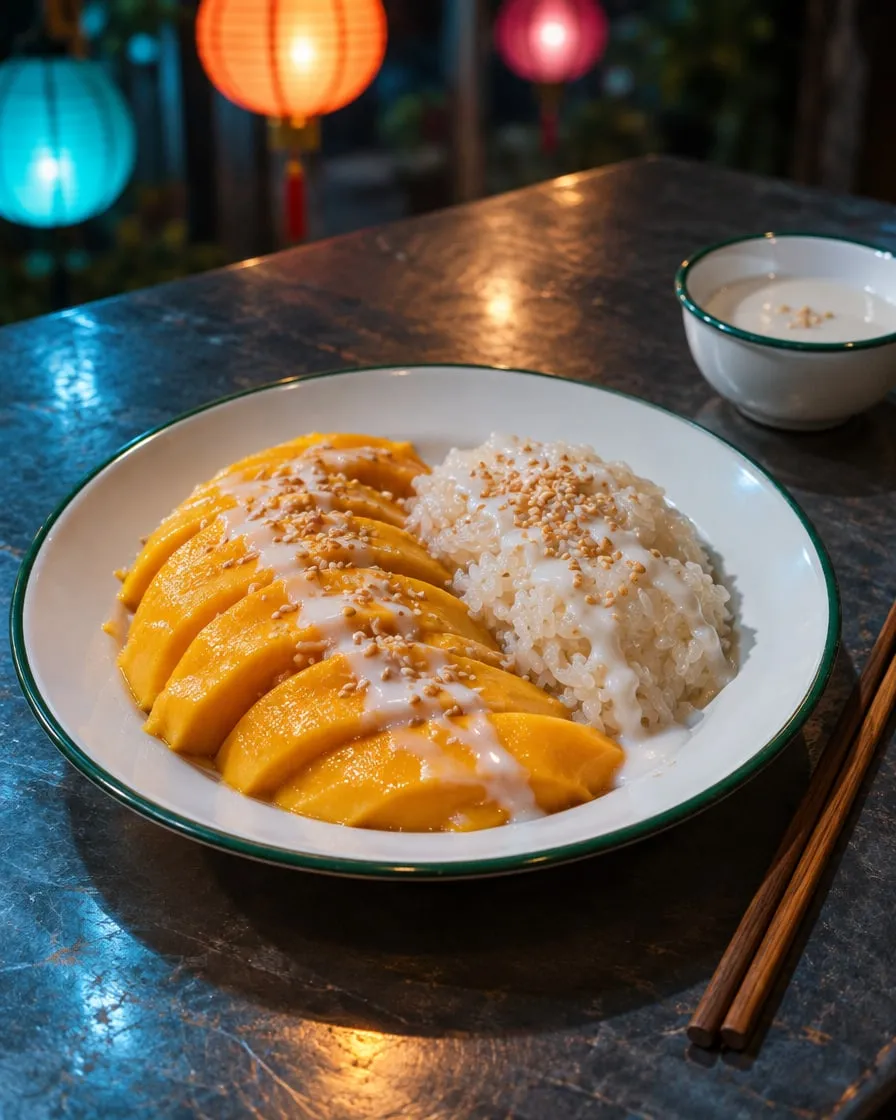 Mango Sticky Rice (Demo-Bild, KI-erzeugt)
