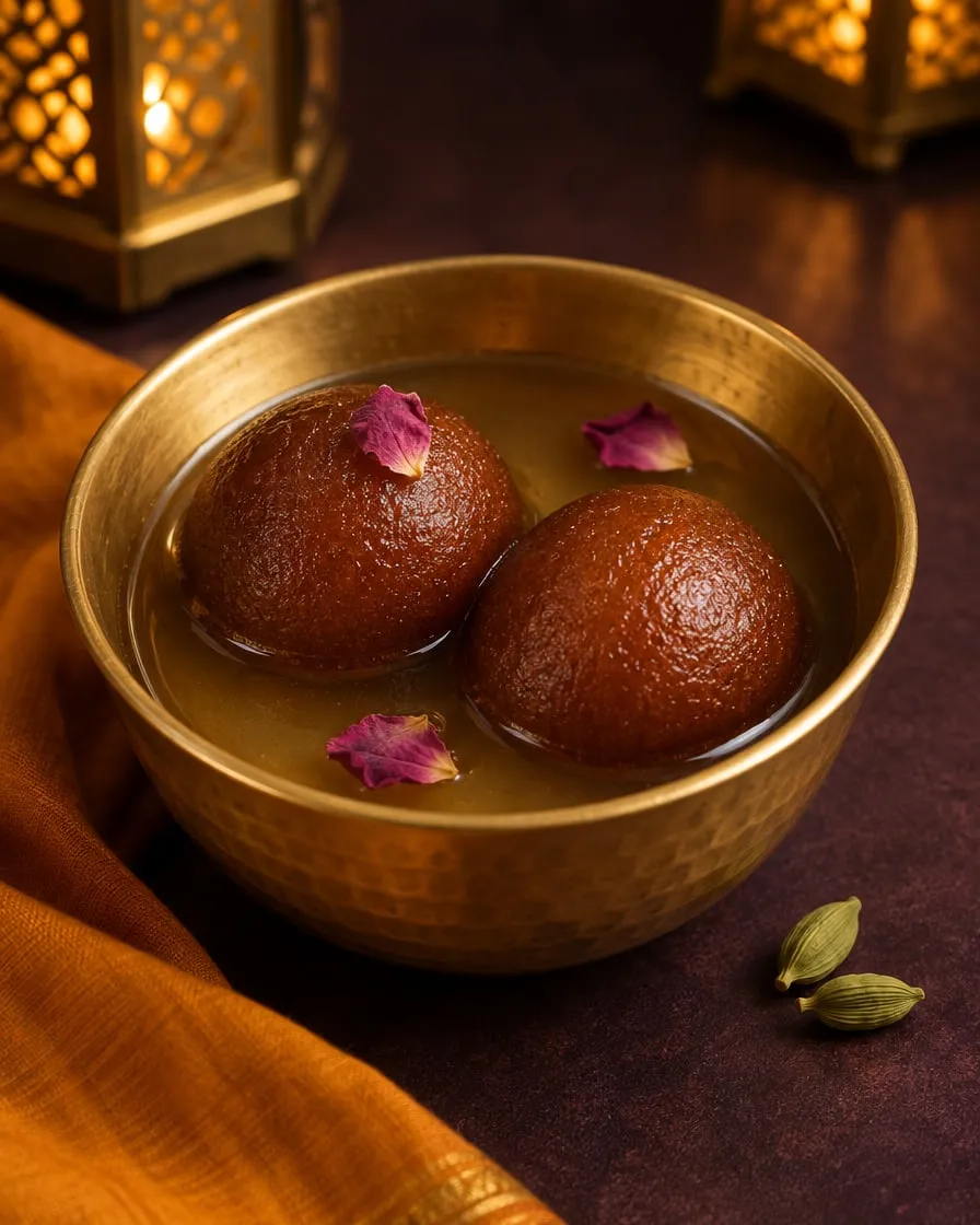 Gulab Jamun (Demo-Bild, KI-erzeugt)