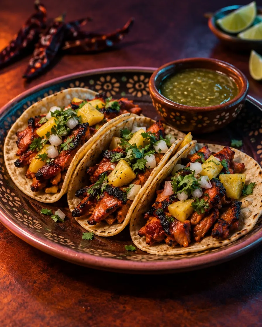 Tacos al Pastor (Demo-Bild, KI-erzeugt)