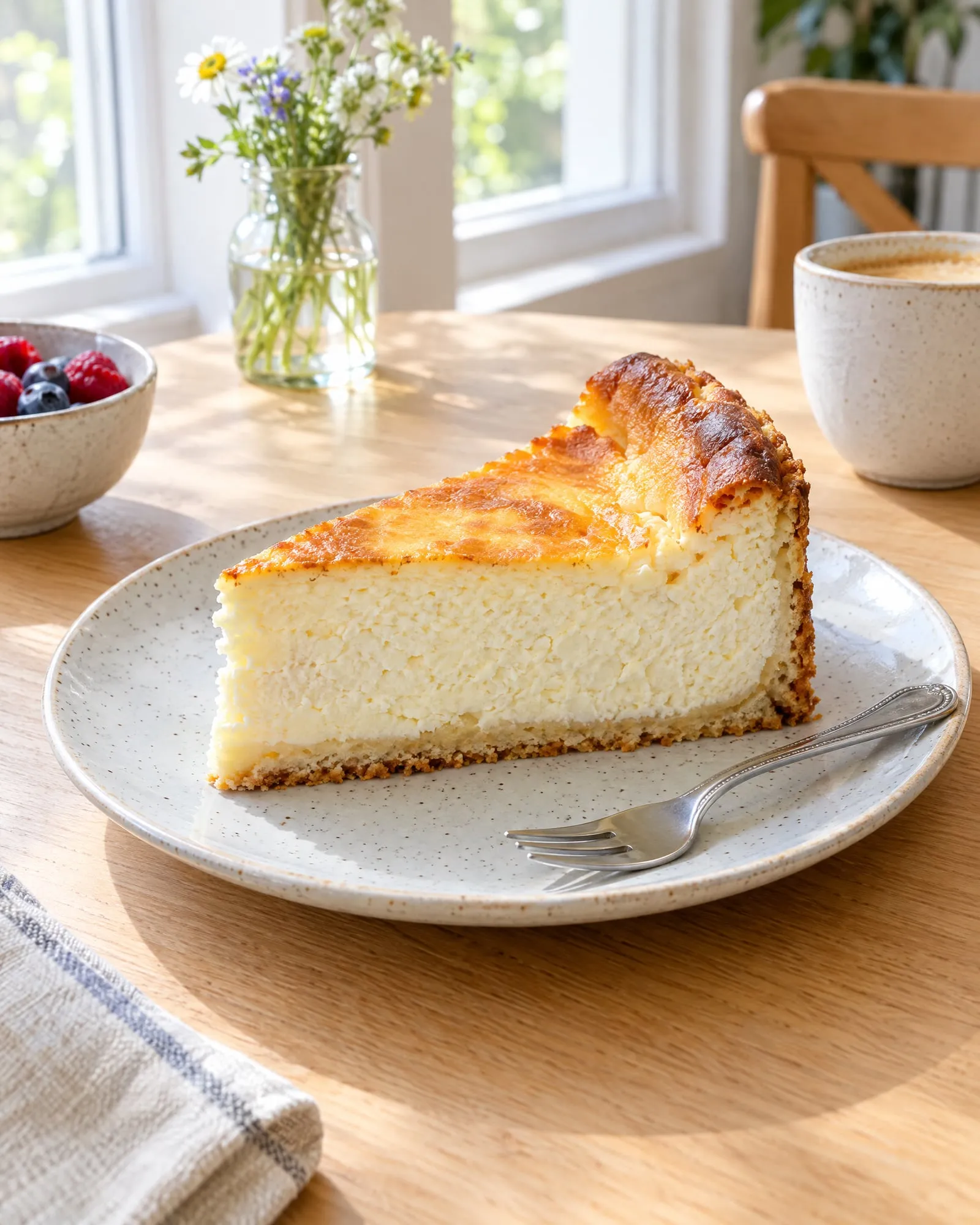 Käsekuchen (Demo-Bild, KI-erzeugt)
