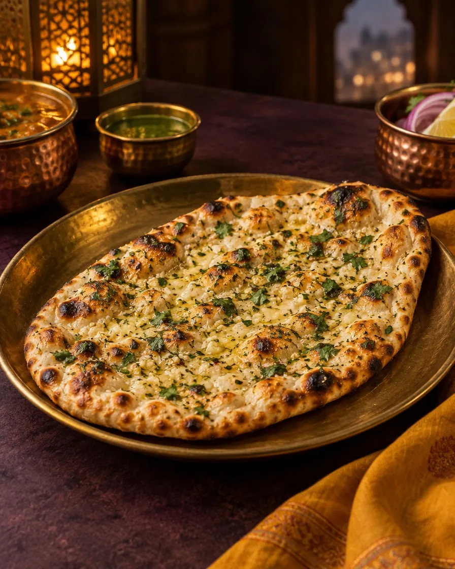 Garlic Naan (Demo-Bild, KI-erzeugt)