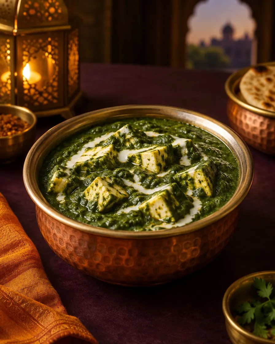 Palak Paneer (Demo-Bild, KI-erzeugt)